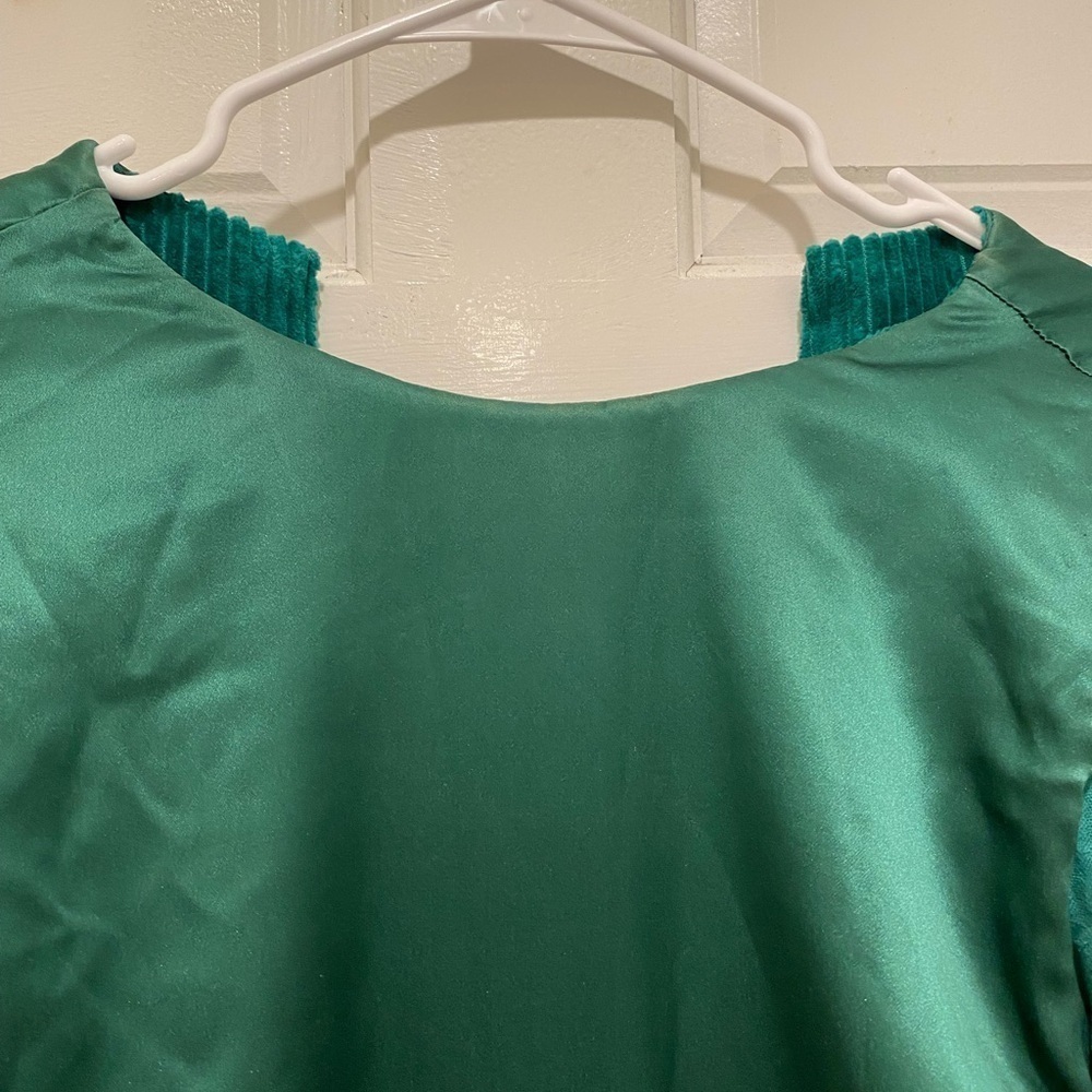 The Vampire’s Wife Elegant Teal Midi Dress - Picture 6 of 9